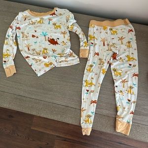 Little sleepies lion king pjs